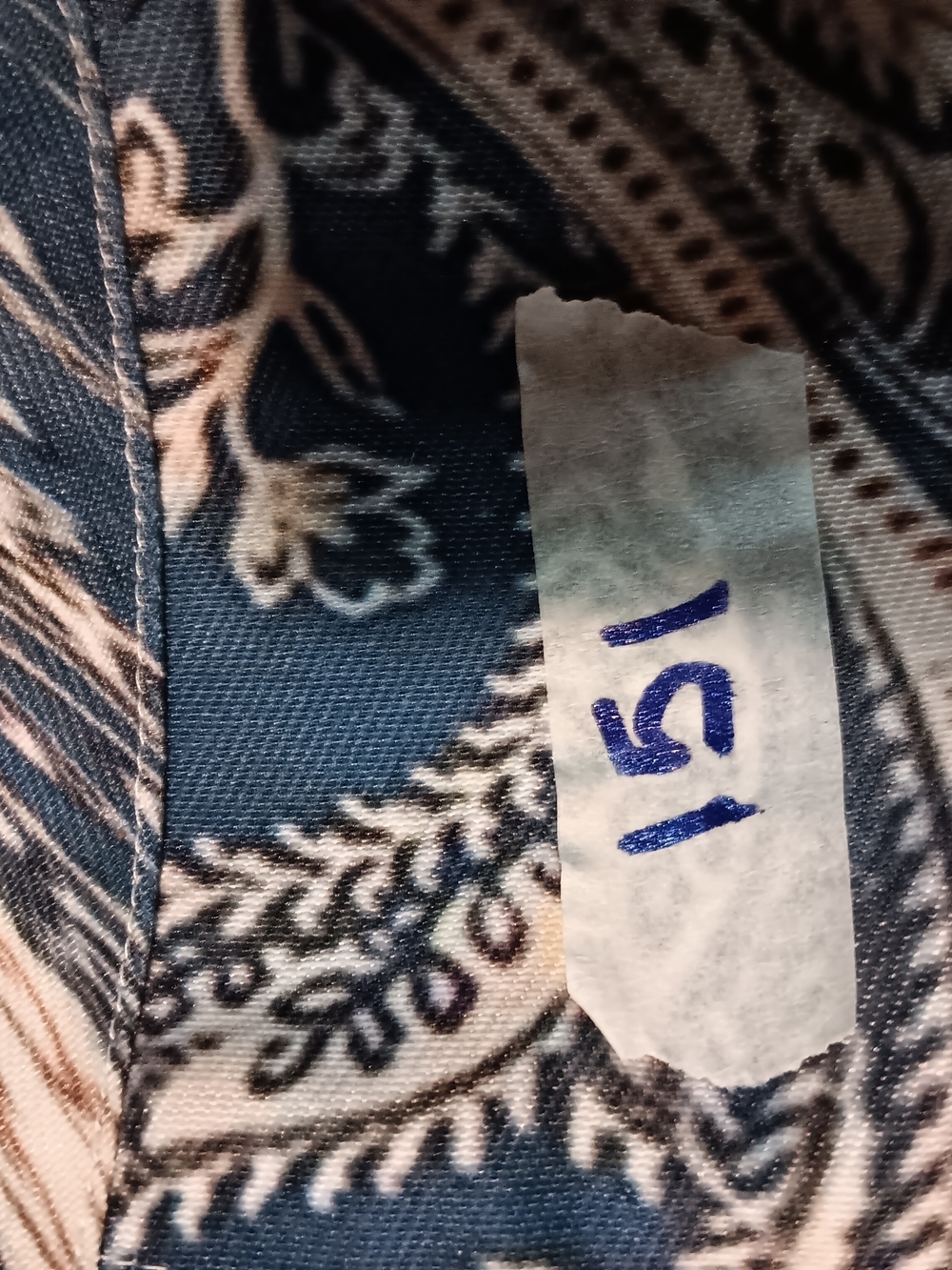 Blue Paisley Women’s Wide-Leg Jeans - Picture 4 of 4
